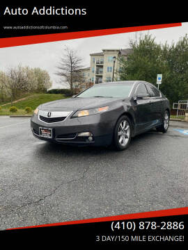 2012 Acura TL for sale at Auto Addictions in Elkridge MD