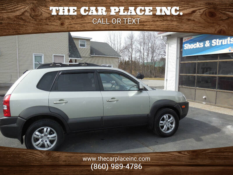 2007 Hyundai Tucson for sale at THE CAR PLACE INC. in Somersville CT