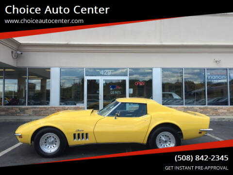 1969 Chevrolet Corvette for sale at Choice Auto Center in Shrewsbury MA