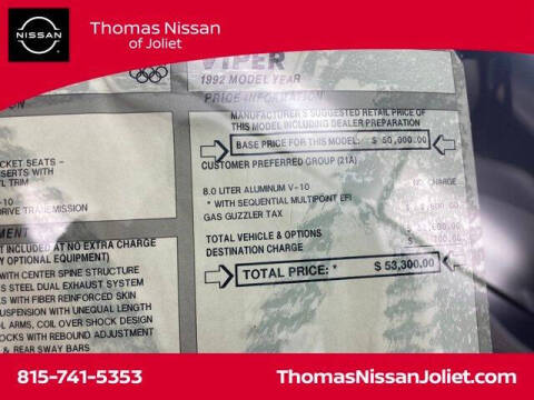 1992 Dodge Viper RT/10