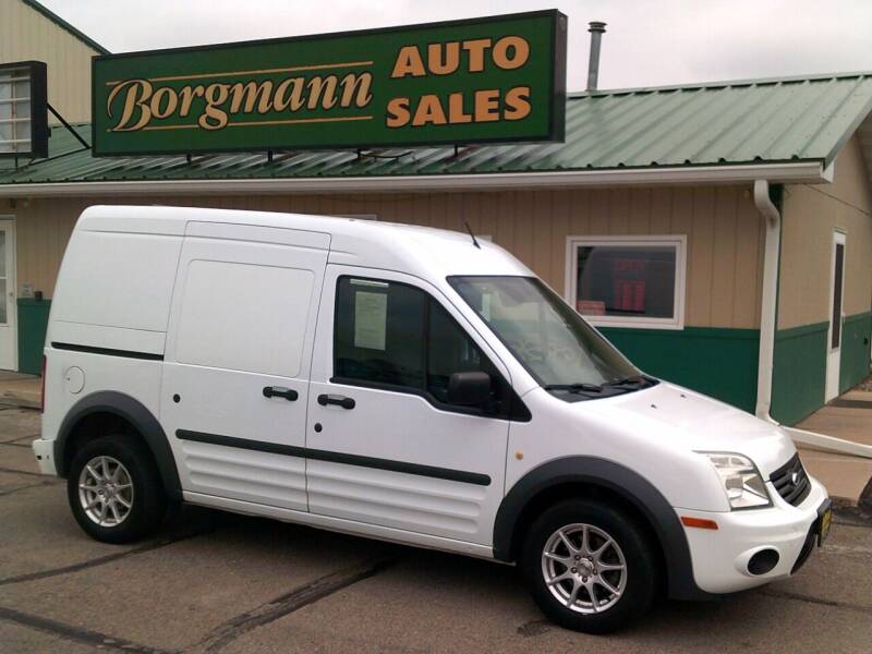 2013 Ford Transit Connect for sale at Borgmann Auto Sales in Norfolk NE