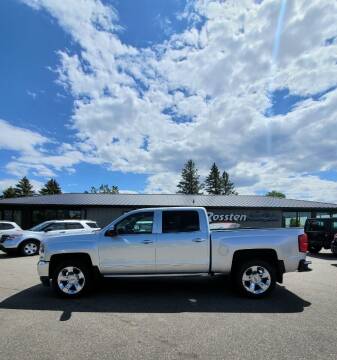 2018 Chevrolet Silverado 1500 for sale at ROSSTEN AUTO SALES in Grand Forks ND