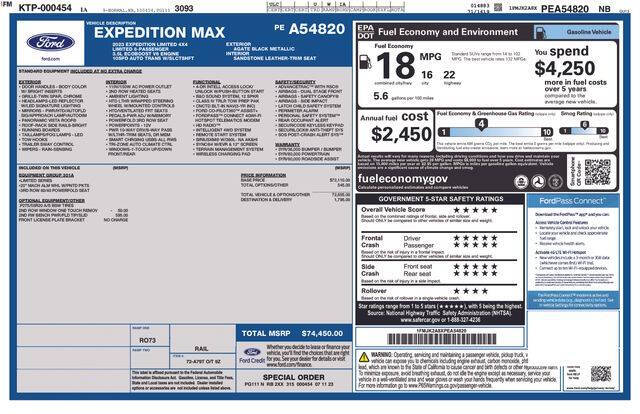 2023 Ford Expedition MAX Limited