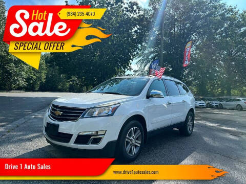 2017 Chevrolet Traverse for sale at Drive 1 Auto Sales in Wake Forest NC