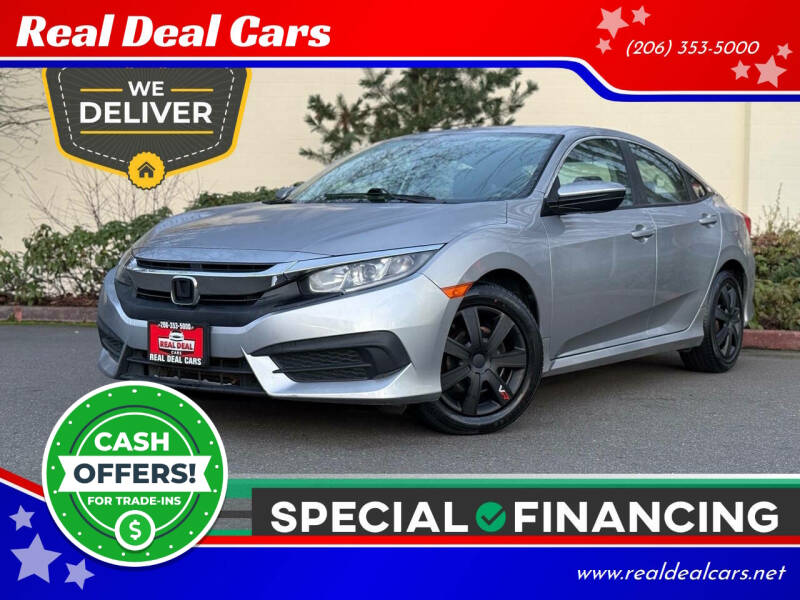 2016 Honda Civic for sale at Real Deal Cars in Everett WA