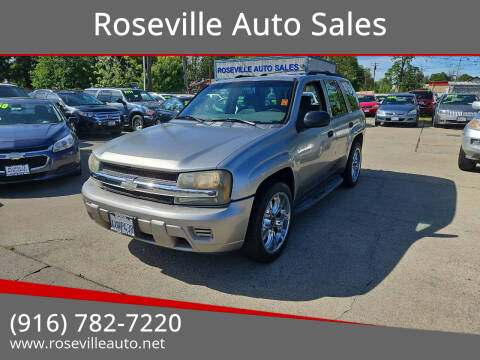2002 Chevrolet TrailBlazer for sale at Roseville Auto Sales in Roseville CA