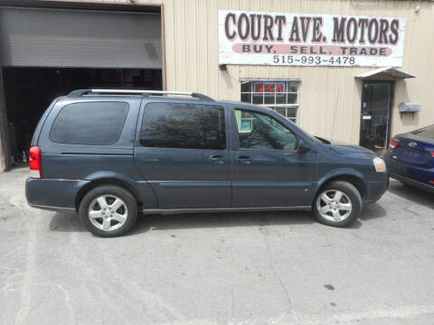 2008 Chevrolet Uplander for sale at Court Avenue Motors in Adel IA