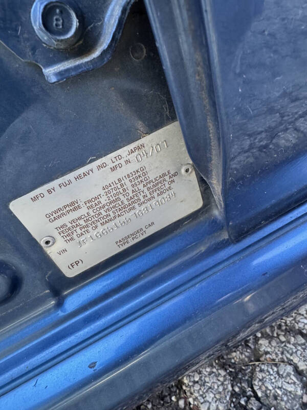 2007 Subaru Impreza 2.5 i