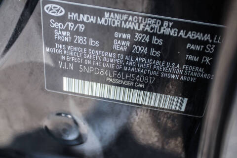 2020 Hyundai Elantra