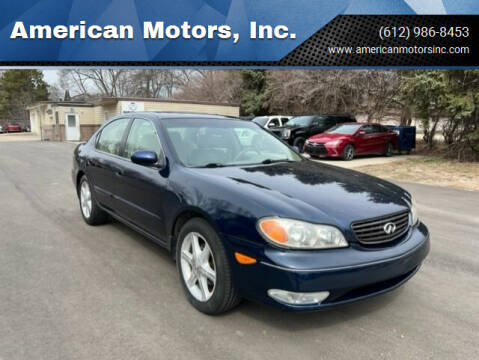 2003 Infiniti I35 for sale at American Motors, Inc. in Farmington MN