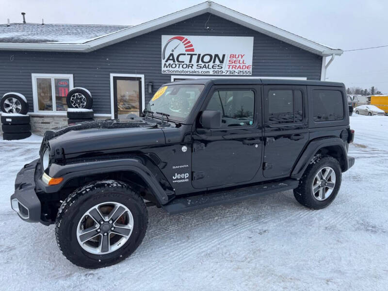 2019 Jeep Wrangler Unlimited for sale at Action Motor Sales in Gaylord MI