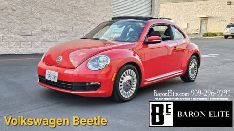 2014 Volkswagen Beetle for sale at Baron Elite in Upland CA