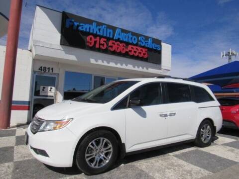 2012 Honda Odyssey for sale at Franklin Auto Sales in El Paso TX