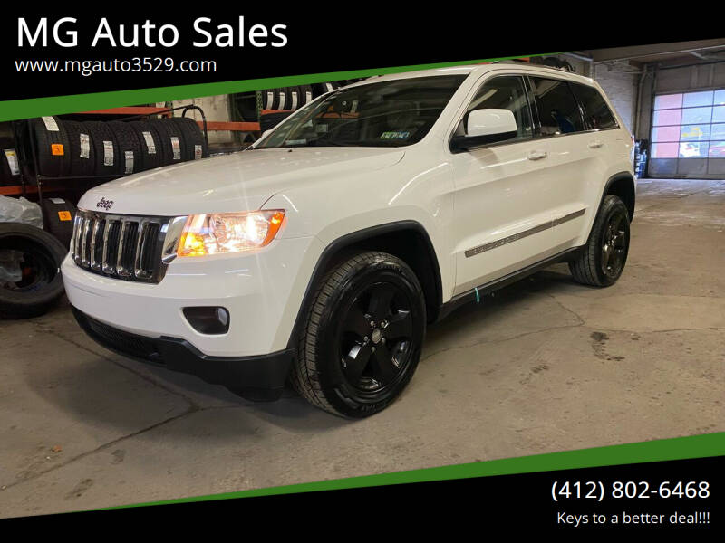 2011 Jeep Grand Cherokee for sale at MG Auto Sales in Pittsburgh PA