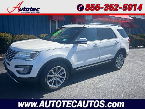2016 Ford Explorer for sale at Autotec Auto Sales in Vineland NJ
