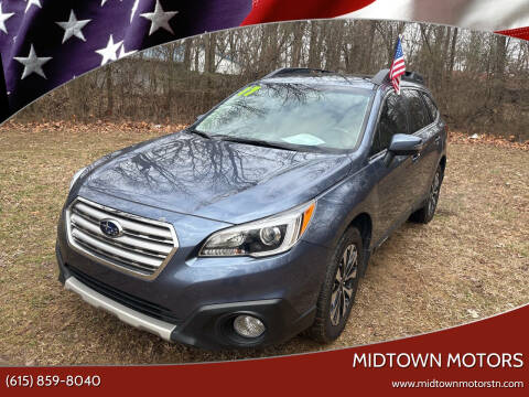 2017 Subaru Outback for sale at Midtown Motors in Greenbrier TN