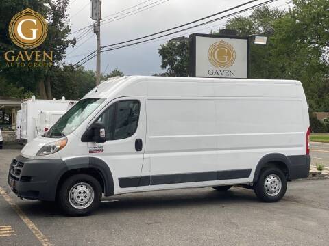 2016 RAM ProMaster Cargo for sale at Gaven Commercial Truck Center in Kenvil NJ
