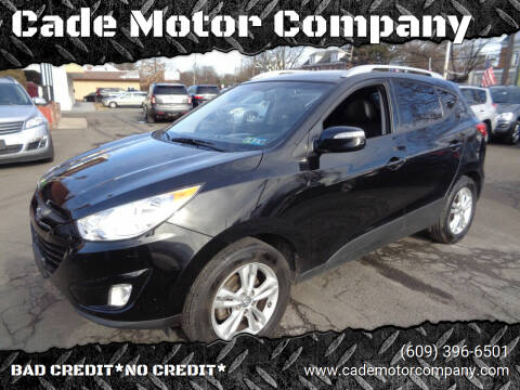 2013 Hyundai Tucson for sale at Cade Motor Company in Lawrence Township NJ