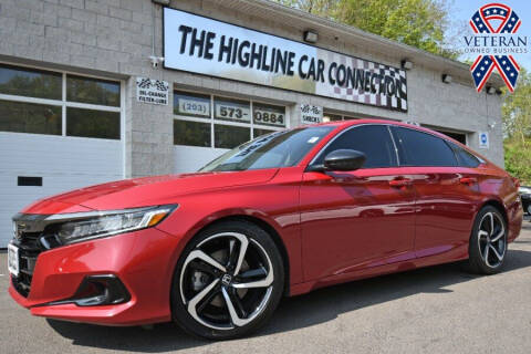 2021 Honda Accord for sale at The Highline Car Connection in Waterbury CT