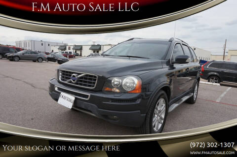 2010 Volvo XC90 for sale at F.M Auto Sale LLC in Dallas TX