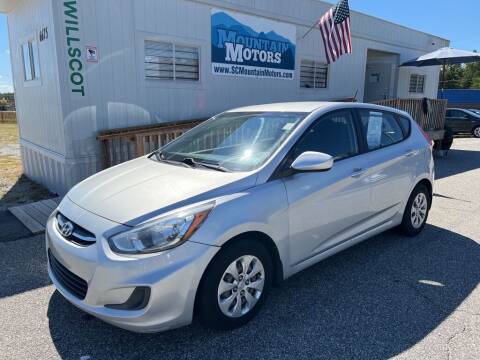 2015 Hyundai Accent for sale at Mountain Motors LLC in Spartanburg SC