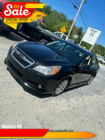 2012 Subaru Legacy for sale at Motors 46 in Belvidere NJ