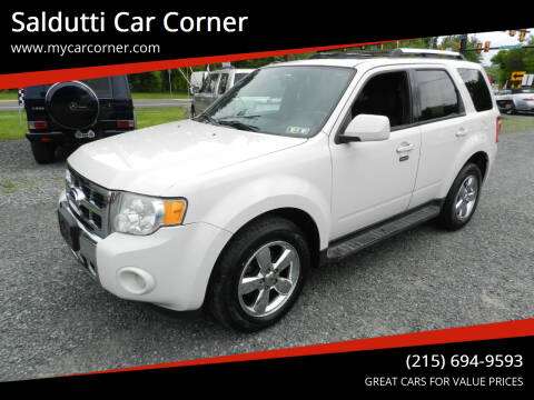 2011 Ford Escape for sale at Saldutti Car Corner in Gilbertsville PA