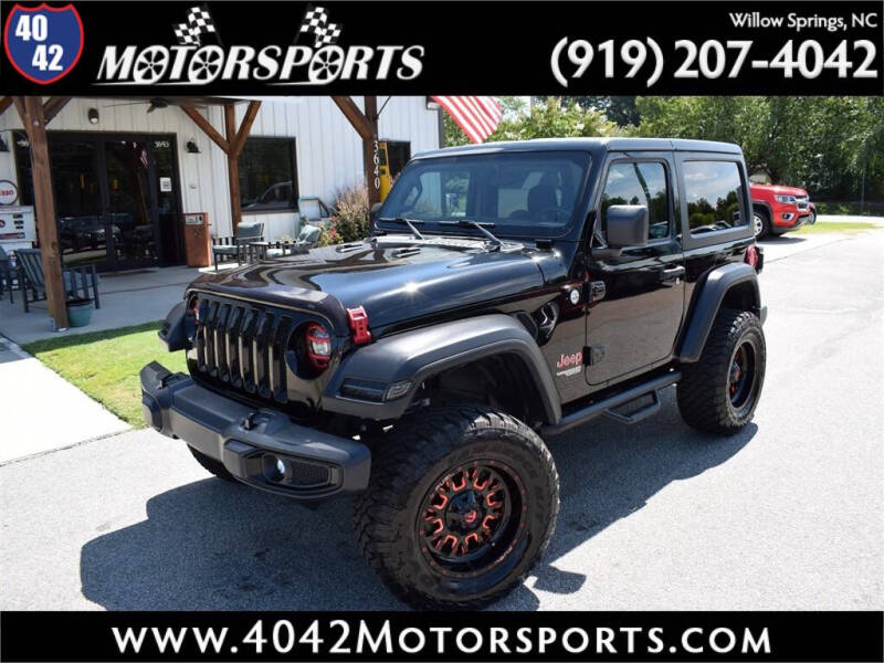 2020 Jeep Wrangler for sale at 4042 Motorsports in Willow Spring NC