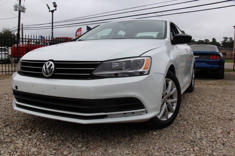 2015 Volkswagen Jetta for sale at CROWN AUTO in Spring TX