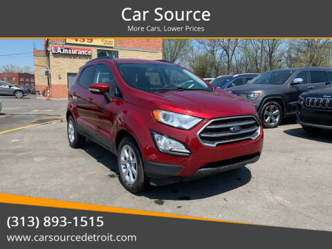 2018 Ford EcoSport for sale at Car Source in Detroit MI