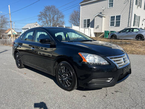 2014 Nissan Sentra for sale at D'Ambroise Auto Sales in Lowell MA
