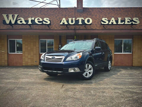 2012 Subaru Outback for sale at Wares Auto Sales INC in Traverse City MI