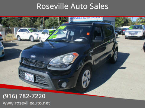2013 Kia Soul for sale at Roseville Auto Sales in Roseville CA