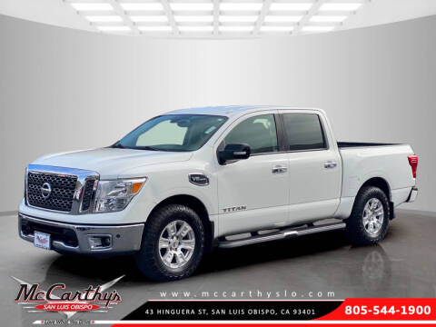 2017 Nissan Titan for sale at McCarthy Wholesale in San Luis Obispo CA