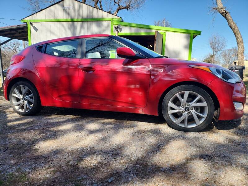 2017 Hyundai Veloster for sale at GILLIAM AUTO SALES in Guthrie OK