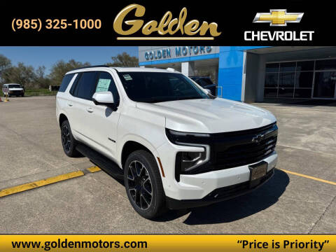 2025 Chevrolet Tahoe for sale at GOLDEN MOTORS in Cut Off LA