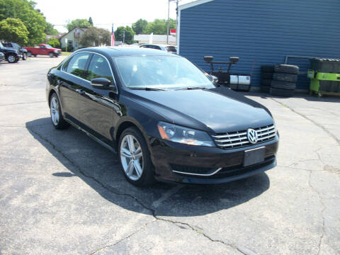 2014 Volkswagen Passat for sale at USED CAR FACTORY in Janesville WI