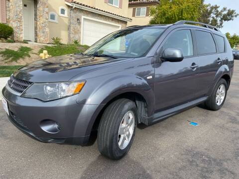 2009 Mitsubishi Outlander for sale at CALIFORNIA AUTO GROUP in San Diego CA