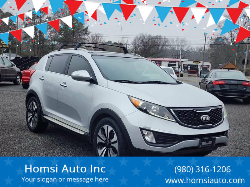 2013 Kia Sportage for sale at Homsi Auto Inc in Kannapolis NC