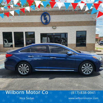 2017 Hyundai Sonata for sale at Wilborn Motor Co in Fort Worth TX