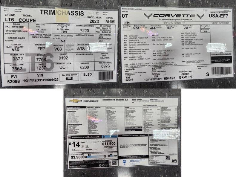 2023 Chevrolet Corvette Z06