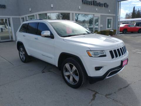 2016 Jeep Grand Cherokee for sale at West Motor Company in Preston ID