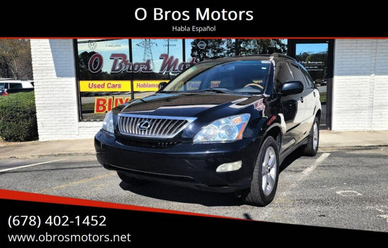 2008 Lexus RX 350 for sale at O Bros Motors in Marietta GA