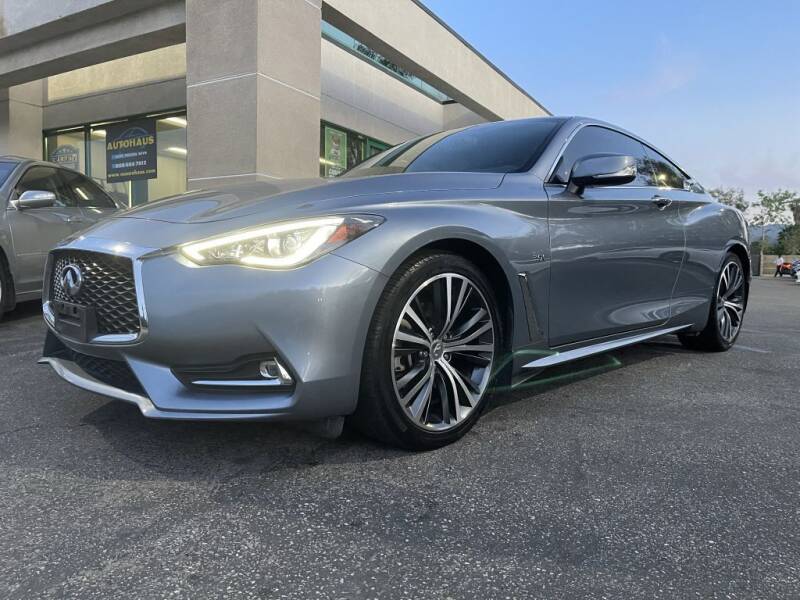 2017 Infiniti Q60 for sale at AutoHaus in Colton CA