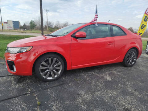 2012 Kia Forte Koup for sale at SpringField Select Autos in Springfield IL