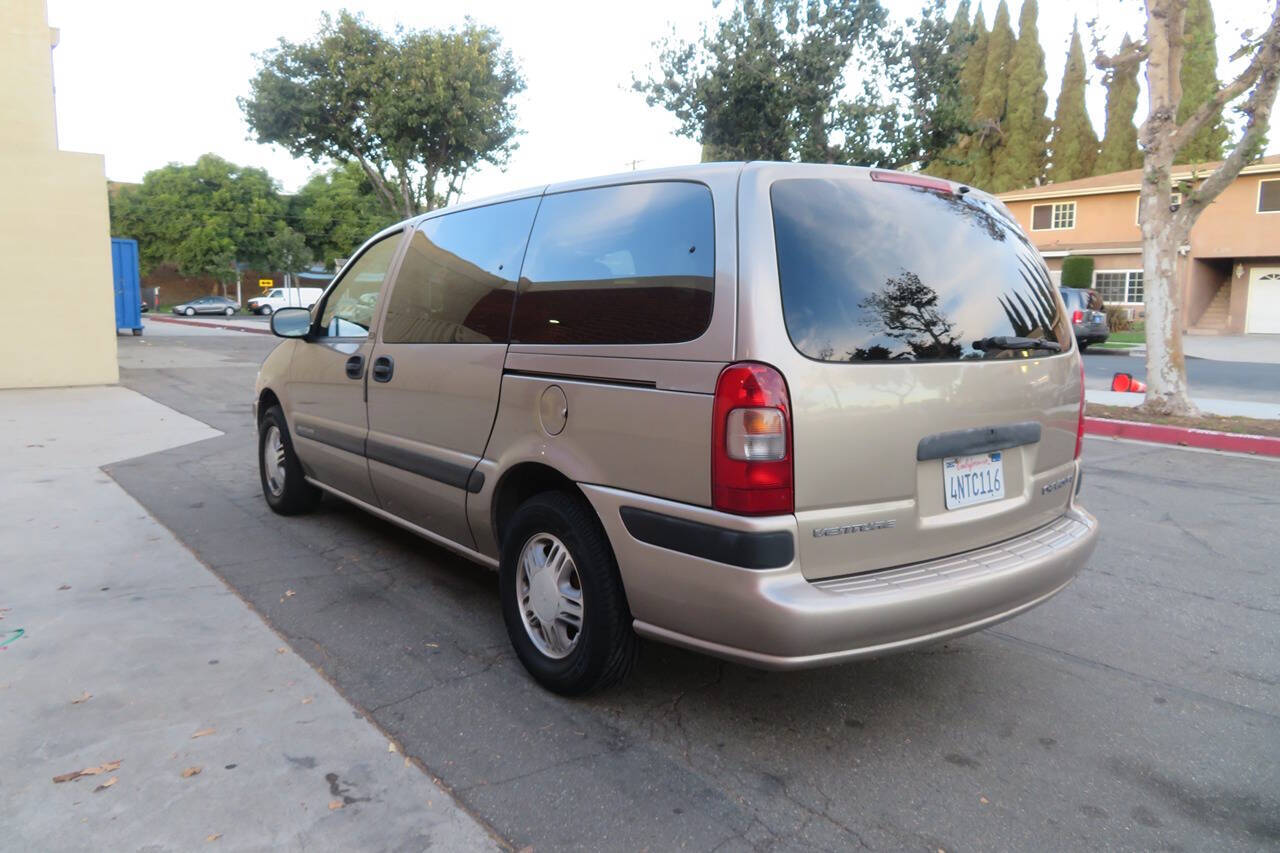 2000 Chevrolet Venture for sale at The Car Vendor LLC in Bellflower, CA