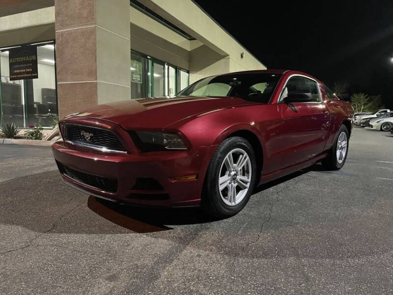 2014 Ford Mustang for sale at AutoHaus in Colton CA