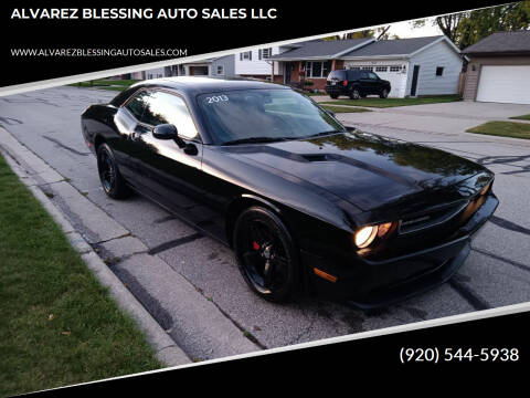 2013 Dodge Challenger for sale at ALVAREZ BLESSING AUTO SALES LLC in Green Bay WI