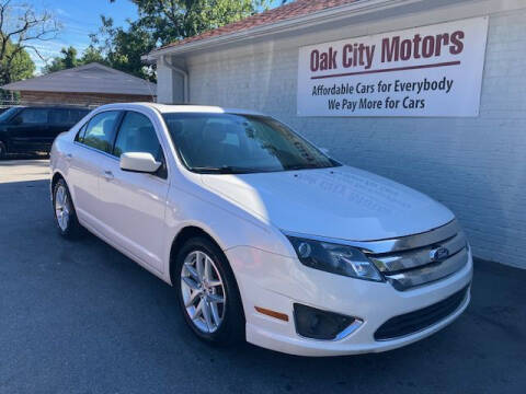 2011 Ford Fusion for sale at Oak City Motors in Garner NC