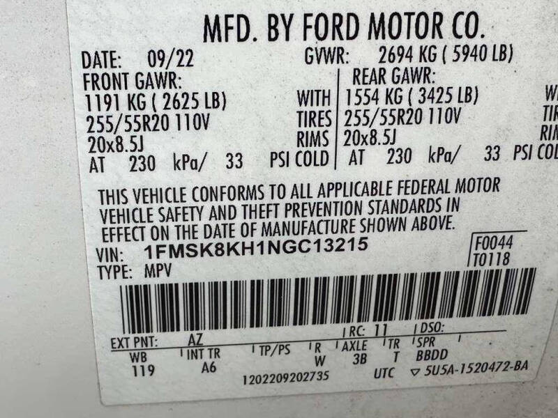 2022 Ford Explorer ST-Line